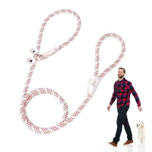 Hundeleinen, robuste Hundeleinen – Kletterseil aus Nylon mit bequemem Griff für kleine, mittlere und große Hunde von Lyricalist