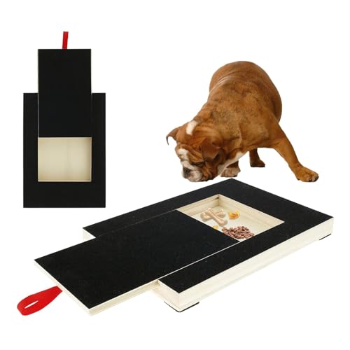 Lyricalist Kratzbrett für Hundezehennägel, Kratzbrett für Hundenägel - Kratzunterlage, Krallenschneider-Spielzeug für Hunde - Mit integrierter Snackbox, Krallenkratzer aus für das Welpentraining Lyricalist Kratzbrett für Hundezehennägel, Kratzbrett für Hundenägel - Kratzunterlage, Krallenschneider-Spielzeug für Hunde - Mit integrierter Snackbox, Krallenkratzer aus für das Welpentraining von Lyricalist