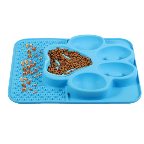 Leckmatte für Hunde, Leckmatte für Hunde,Silikon-Slow-Feeder-Näpfe für Hunde - Interaktive Futternäpfe für Hunde, Leckmatte für Hundefutter mit Saugnäpfen für kleine, mittelgroße und ße Leckmatte für Hunde, Leckmatte für Hunde,Silikon-Slow-Feeder-Näpfe für Hunde - Interaktive Futternäpfe für Hunde, Leckmatte für Hundefutter mit Saugnäpfen für kleine, mittelgroße und ße von Lyricalist