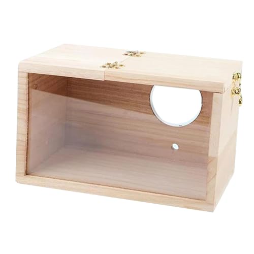 Papageienzucht-Nistkasten – Papageienzuchtkasten, Papageienpaarungsbox Käfig | Papageienzucht Paarungsbox aus für Papagei, Sittich, Wellensittiche, Nymphensittiche, Finken von Lyricalist
