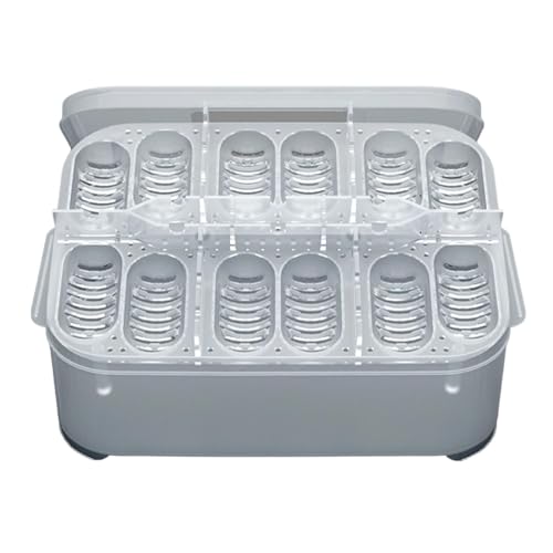 Reptilien-Ei-Inkubator, transparenter Inkubator - Schlangen-Inkubationsbox 12 Gitter | Reptilien-Ei-Inkubator, transparente Reptilien-Aufzuchtbox, Brutkasten, Tablett für schlüpfende Löwen Reptilien-Ei-Inkubator, transparenter Inkubator - Schlangen-Inkubationsbox 12 Gitter | Reptilien-Ei-Inkubator, transparente Reptilien-Aufzuchtbox, Brutkasten, Tablett für schlüpfende Löwen von Lyricalist