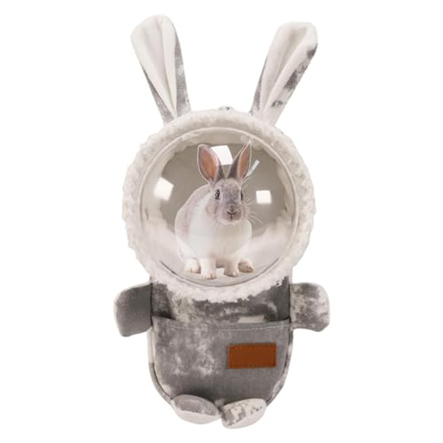 Transporttasche für Kleintiere – langlebige Tragetasche, tragbare Hamster-Tragetasche, weiche und bequeme Transporttasche für kleine Tiere mit verstellbarer Metallkette von Lyricalist