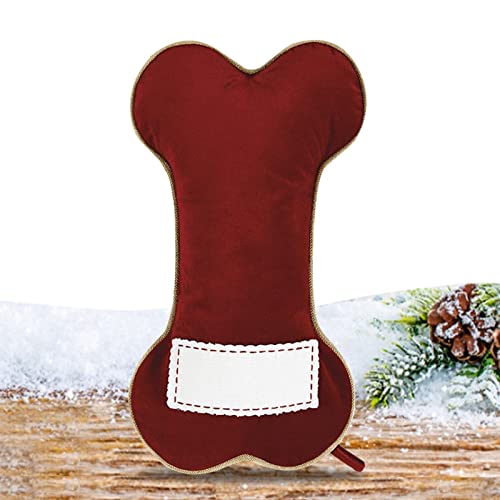 Weihnachtsstrümpfe in Form von Hundeknochen, Haustierstrümpfe, Geschenktaschen mit großer Kapazität | Weihnachtssocken aus Jute für Haustiere, perfekte Urlaubsdekoration, ideal für Po Weihnachtsstrümpfe in Form von Hundeknochen, Haustierstrümpfe, Geschenktaschen mit großer Kapazität | Weihnachtssocken aus Jute für Haustiere, perfekte Urlaubsdekoration, ideal für Po von Lyricalist