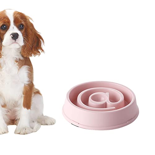 M/E Futternapf für Hunde, langsamer Futterspender – Anti-Schlupf-Futterspender für Hunde, um das Füttern und Fressen zu verlangsamen, langsames Füttern von Geschirr, Puzzle-Futterspender, 7 Farben von M/E