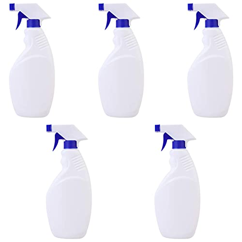 5 transparente Sprühflaschen aus Kunststoff mit Sprühnebel, nachfüllbare Flüssigkeitsbehälter, Nebelstrahl für Pflanzenhaarproben, Reinigungslösungen von M I A