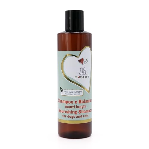 Linea 101 Shampoo und Spülung für Hunde und Katzen, 2 in 1, 250 ml, geeignet für langes Fell, reinigt und parfümiert, nährt und poliert, erleichtert das Kämmen und sorgt für Geschmeidigkeit, Linea 101 Shampoo und Spülung für Hunde und Katzen, 2 in 1, 250 ml, geeignet für langes Fell, reinigt und parfümiert, nährt und poliert, erleichtert das Kämmen und sorgt für Geschmeidigkeit, von M' MA PETS