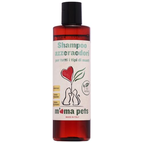 Mama Pets Geruchsentfernendes Shampoo für Hunde, Reinigt und wirkt umfassend gegen Gerüche 250 Ml von M' MA PETS