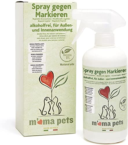 Mama Pets Repellent Pflanzenschutzmittel für Hunde und Katzen, 500ml, Urinspray für drinnen und draußen Mama Pets Repellent Pflanzenschutzmittel für Hunde und Katzen, 500ml, Urinspray für drinnen und draußen von M' MA PETS