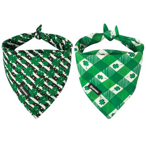 Maca Bates St. Patrick's Day Hundehalstuch, Großpackung, Valentinstagsgeschenk, Hunde-Schal, weiche Welpenhalstücher, Haustier-Halstuch für Männer, Frauen, kleine, mittelgroße und große Mädchen, Maca Bates St. Patrick's Day Hundehalstuch, Großpackung, Valentinstagsgeschenk, Hunde-Schal, weiche Welpenhalstücher, Haustier-Halstuch für Männer, Frauen, kleine, mittelgroße und große Mädchen, von M MACA BATES