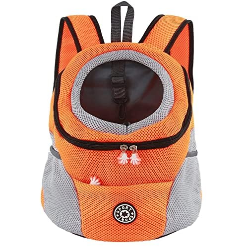 M MUNCASO Hundetrage-Rucksack Welpentasche Kleine Haustier-Fronttasche mit Atmungsaktivem, Head-Out-Design, Wasserdichter Boden für Reisen, Outdoor, Wandern M MUNCASO Hundetrage-Rucksack Welpentasche Kleine Haustier-Fronttasche mit Atmungsaktivem, Head-Out-Design, Wasserdichter Boden für Reisen, Outdoor, Wandern von M MUNCASO