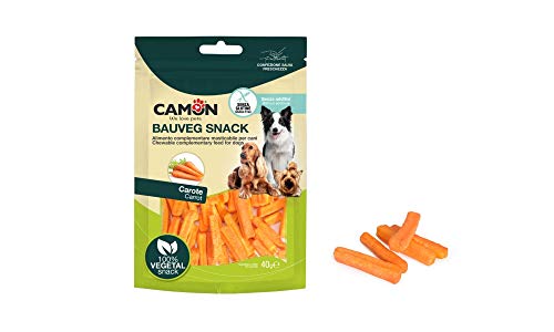 Bauveg Gemüsesnacks mit Karotten für Hunde Karotten Crispy 40 g von M-PETS