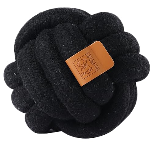 M-PETS Coto Black Ball L Umweltfreundliches Hundespielzeug von M-PETS