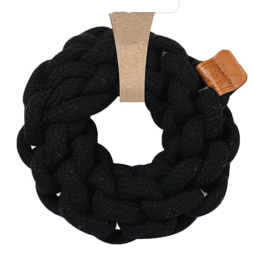 M-PETS Coto Black Ring S, umweltfreundliches Hundespielzeug von M-PETS
