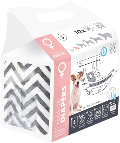 M-PETS Windeln für Hündinnen, S, 10 Stück von M-PETS