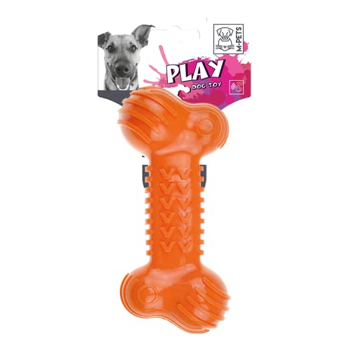 M-PETS Fun Bone Orange Hundespielzeug von M-PETS