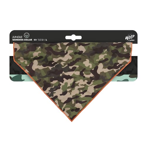 M-PETS Wild Jungle Bandana Halsband L von M-PETS