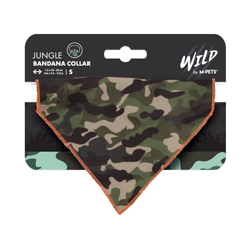 M-PETS Wild Jungle Bandana Halsband S von M-PETS