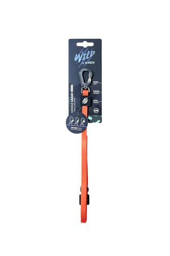 M-PETS - Wild Jungle Regular S/M Führleine 1,20m - Orange & Camouflage von M-PETS