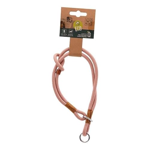 M-Pets 35cm Kleine Umweltfreundliche Einstellbare Haustier/Hund Halsband Hals Sichere Gürtel Rosa von M-PETS
