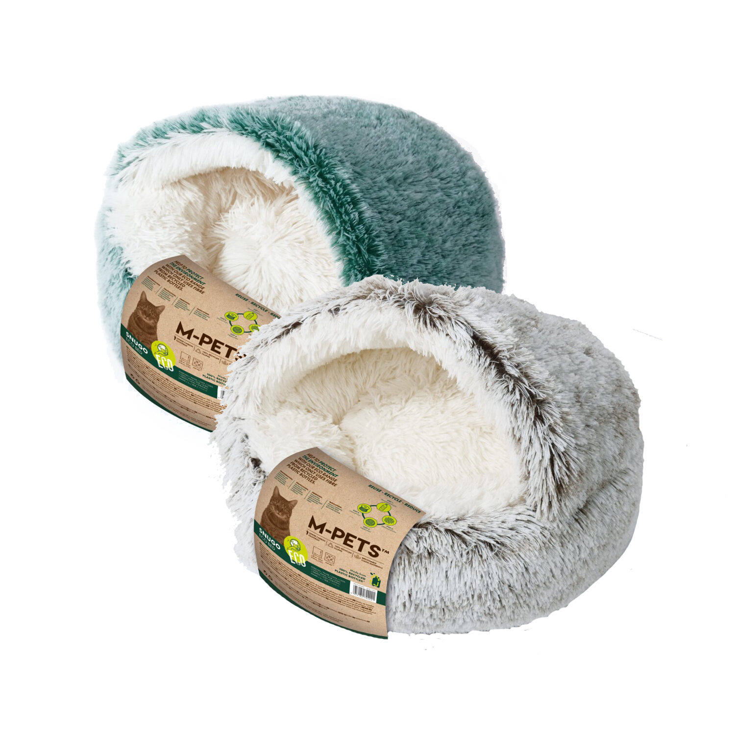 M-PETS Snugo Eco Katzenbett - Grau - 50 x 30 cm M-PETS Snugo Eco Katzenbett - Grau - 50 x 30 cm von M-Pets