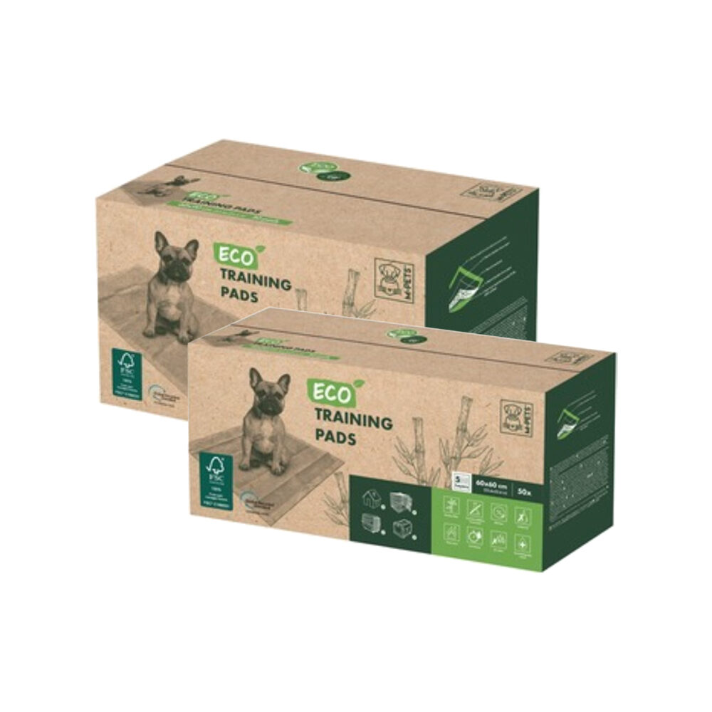 M-Pets Eco-Welpentrainingspads – 30 Stück – 90 x 60 cm von M-Pets