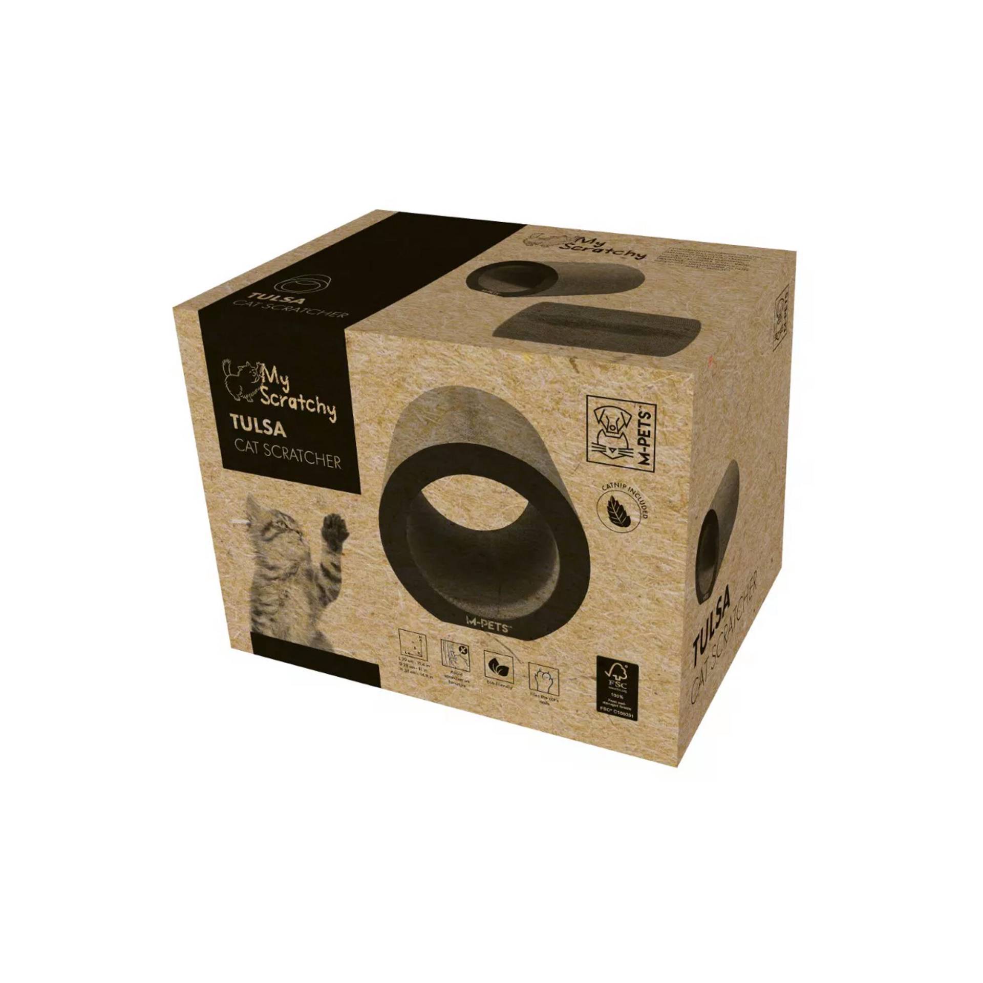 M-Pets Kartonschaber - Tulsa - 29 x 28 x 38 cm M-Pets Kartonschaber - Tulsa - 29 x 28 x 38 cm von M-Pets
