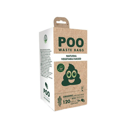 M-Pets Poo Bio-Kotbeutel - Geruchlos - 120 Stück von M-Pets