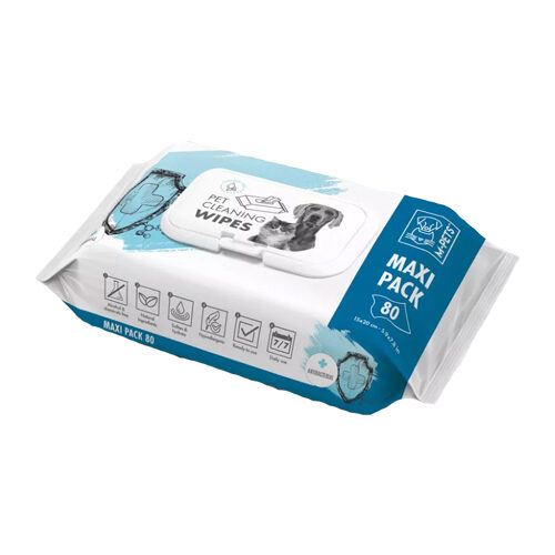 M-Pets Wipes Antibakteriell - 80 Stück M-Pets Wipes Antibakteriell - 80 Stück von M-Pets
