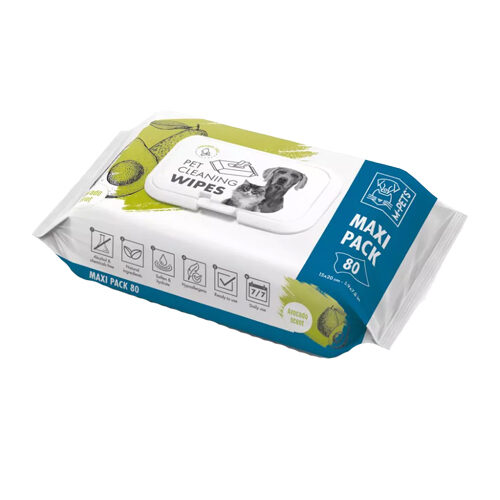 M-Pets Wipes Avocado - 80 Stück von M-Pets