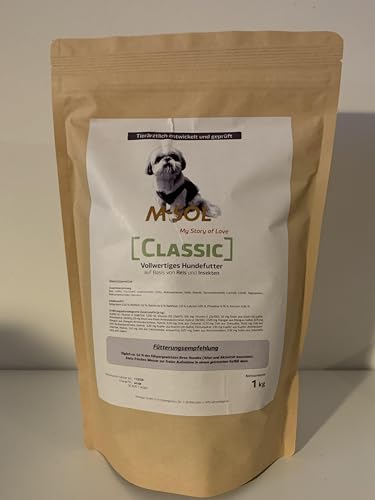 M-SOL Classic Hundefutter mit Insektenprotein – Super Gesund, Nachhaltig & Hypoallergen von M-SOL