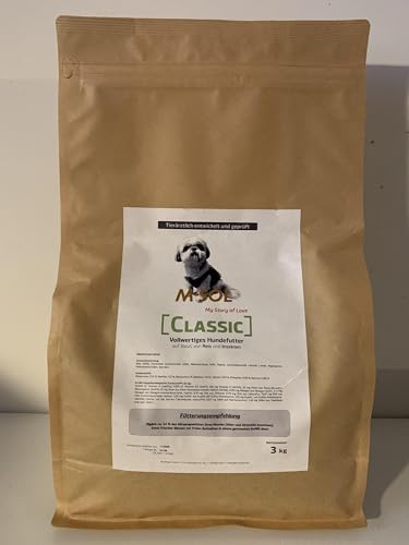 M-SOL Classic Hundefutter mit Insektenprotein – Super Gesund, Nachhaltig & Hypoallergen von M-SOL