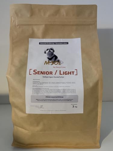 M-SOL Senior-Light-hundefutter-gesund-nachhaltig-hypoallergen von M-SOL
