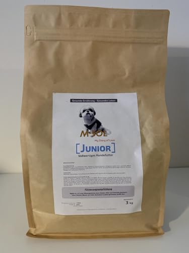 M-SOL junior-hundefutter-gesund-nachhaltig-hypoallergen von M-SOL