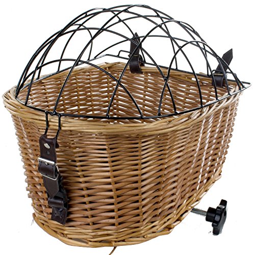 M-Wave Hundekorb Weidenkorb Fahrrad für Gepäckträger Hinten Haustier Hund Korb M-Wave Hundekorb Weidenkorb Fahrrad für Gepäckträger Hinten Haustier Hund Korb von M-Wave