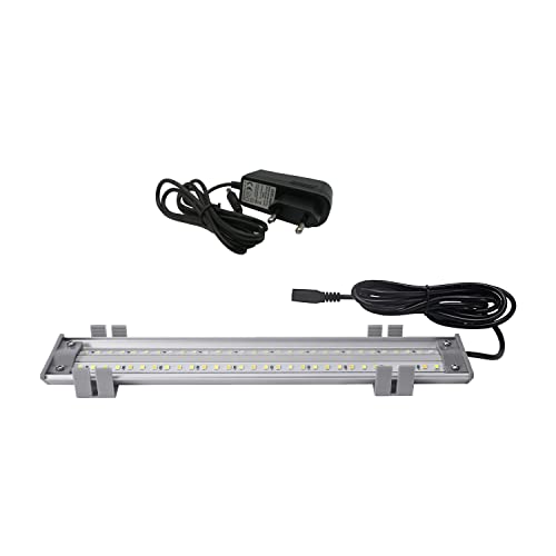 HappyBird Vogellampe für Singvögel | Vollspektrum LED Tageslichtlampe für Vogelkäfige | Für Finken, Kanarienvögel und andere Singvogelarten | Für glückliche, zufriedene Vögel | Länge: ca. 25 cm (10'') von M&M Cage Company