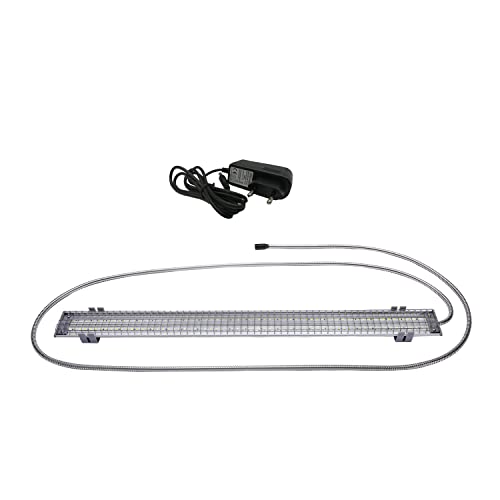 M&M Cage Company HappyBird Vogellampe mit Knabberschutz | Vollspektrum LED Tageslichtlampe für Vögel | Für Papageien, Wellensittiche und andere Vögel mit Hakenschnabel | Länge: ca. 60 cm (24'') M&M Cage Company HappyBird Vogellampe mit Knabberschutz | Vollspektrum LED Tageslichtlampe für Vögel | Für Papageien, Wellensittiche und andere Vögel mit Hakenschnabel | Länge: ca. 60 cm (24'') von M&M Cage Company