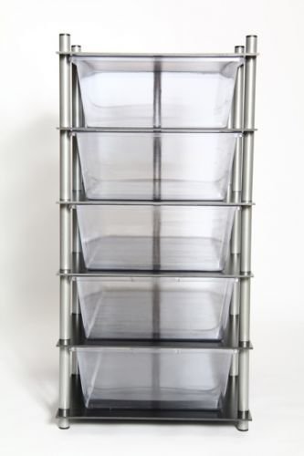 M&S Rack System, 5 Wannen, Adult, mit Heizmatten von M&S Reptilien