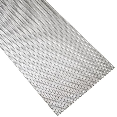 M&S Reptilien Lochblech aus Aluminium Stückelung 1m Stück, Breite 10cm von M&S Reptilien