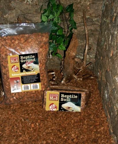M&S Reptilien M&S Kokosground, 25 ltr Beutel Verpackungsgrößen Karton á 24 Ziegel von M&S Reptilien