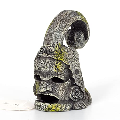 M&S Reptilien ReptiZoo Deko-Steinstatue antikes Gesicht (ERS33M) von M&S Reptilien