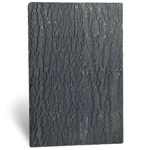 M&S Reptilien Zierkorkrückwand Black Nature Plattengröße 90 x 60 x 2cm (DPCT061B) von M&S Reptilien