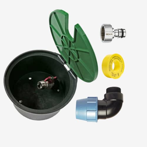 MHB-Set: Rain-Bird VBA Ventilkasten mit 3/4" Kugelhahn inkl. Fitting 90° 3/4" AG x 32 mm und Gewindedichtband MHB-Set: Rain-Bird VBA Ventilkasten mit 3/4" Kugelhahn inkl. Fitting 90° 3/4" AG x 32 mm und Gewindedichtband von M.H.B.