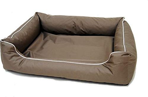 Bett Paula Dunkelbeige, 100 cm von M.Ollesch