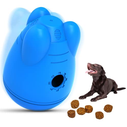 Hundespielzeug Interaktiver Hunde Snackball, Leckerli Futterball, Anti Schling Ball für Welpen und erwachsene Hunde, Intelligenzspielzeug Hundespielzeug Interaktiver Hunde Snackball, Leckerli Futterball, Anti Schling Ball für Welpen und erwachsene Hunde, Intelligenzspielzeug von ZIKKTA
