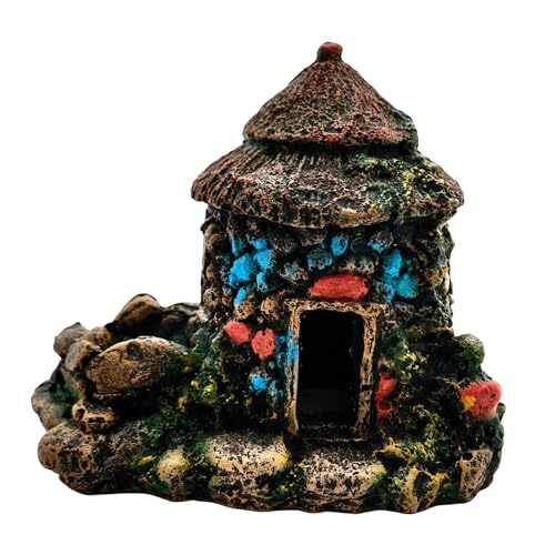 M2cbridge Aquarium Dekorationen Fisch Versteck Haus Unterschlupf Betta Höhle (Stil A) von M2cbridge