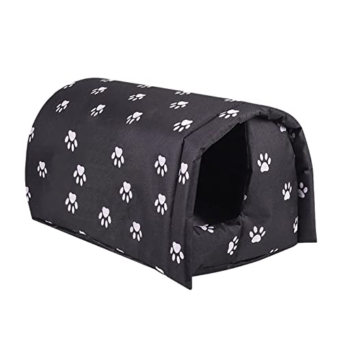 Pet House Katzenhaus für kleine Hunde, wasserdicht, für den Außenbereich, für kleine Hunde, sicher und warm, isoliert, für Katzen Pet House Katzenhaus für kleine Hunde, wasserdicht, für den Außenbereich, für kleine Hunde, sicher und warm, isoliert, für Katzen von MAAFRI