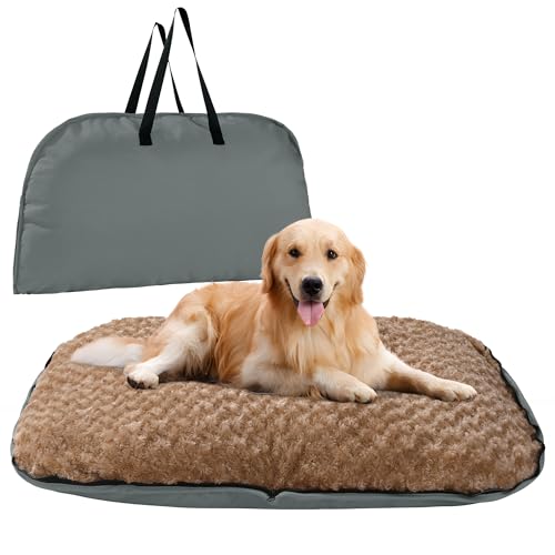 MABOZOO Faltbares Reise-Hundebett, Outdoor-Camping-Hundebett, Hundeunterlage mit Tragegriffen, wasserdichte Hundematratze, Haustiermatte für kleine, mittelgroße und große Hunde, Katzen, Haustiere MABOZOO Faltbares Reise-Hundebett, Outdoor-Camping-Hundebett, Hundeunterlage mit Tragegriffen, wasserdichte Hundematratze, Haustiermatte für kleine, mittelgroße und große Hunde, Katzen, Haustiere von MABOZOO