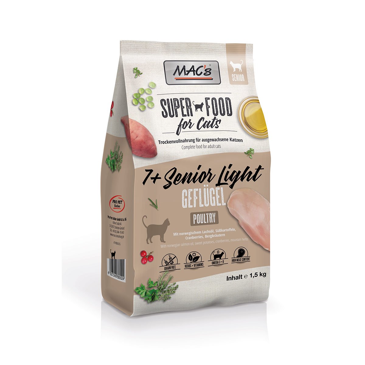 MAC's Cat +7 Senior / Light 1,5kg MAC's Cat +7 Senior / Light 1,5kg von MAC's Cat
