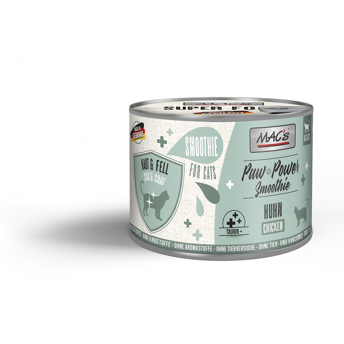 MAC's Cat Paw Power Smoothie Huhn Haut & Fell 6x200g von MAC's Cat