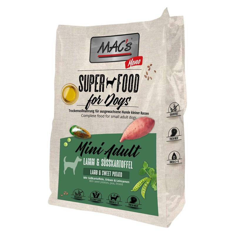 MAC's Dog Mono Mini Lamm 3kg von MAC's Dog